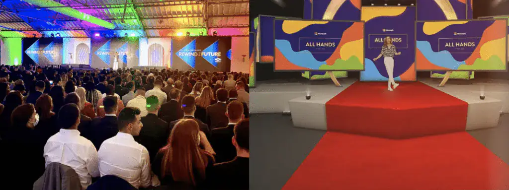 Não apresentámos uma solução provisória para fazer Eventos no Digital